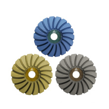 New Hybrid 3inch Flexible Diamond Dry Concrete Polishing Pads for Floor